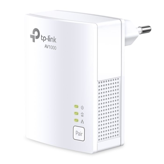Комплект Адаптерoв Powerline TP-LINK  AV1000, 1xGE, (TL-PA7017 2шт) TP-Link TL-PA7017KIT