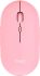 Mouse Trust Puck Rechargeable,  Ultra-Thin,  BT/WL,  Silent, Рожевий