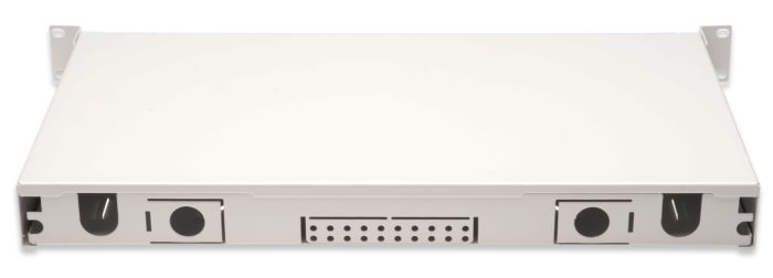 Оптическая панель DIGITUS 19' 1U, 24xLC дуплекс, incl, Splice Cass, OM3 Color Pigtails, Adapter