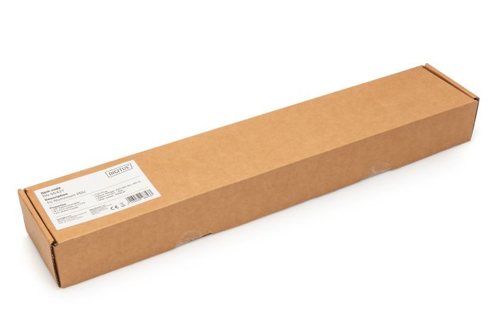 Устройство распределения электропитания DIGITUS 1U, 8xC13, 2xC19, 16A, 250V, вилка C20