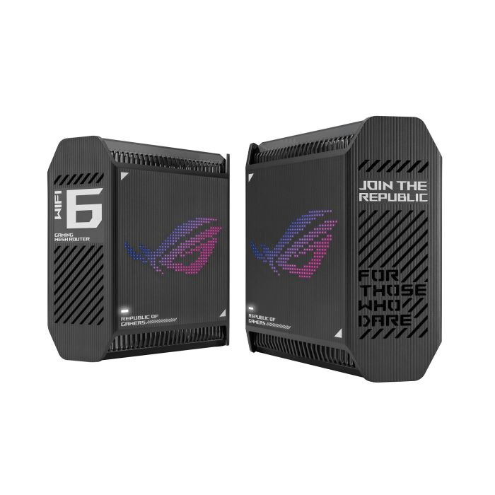Система WiFi-Mesh ASUS ROG Rapture GT6 AX10000, 3xGE LAN, 1x2.5GE WAN, 1xUSB 3.2, 2мод, чорний