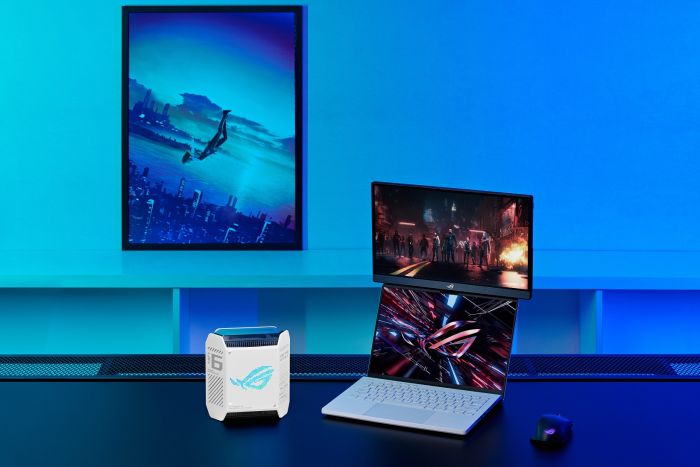 Система WiFi-Mesh ASUS ROG Rapture GT6 AX10000, 3xGE LAN, 1x2.5GE WAN, 1xUSB 3.2, 2мод, білий