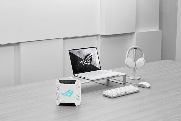 Система WiFi-Mesh ASUS ROG Rapture GT6 AX10000, 3xGE LAN, 1x2.5GE WAN, 1xUSB 3.2, 2мод, білий