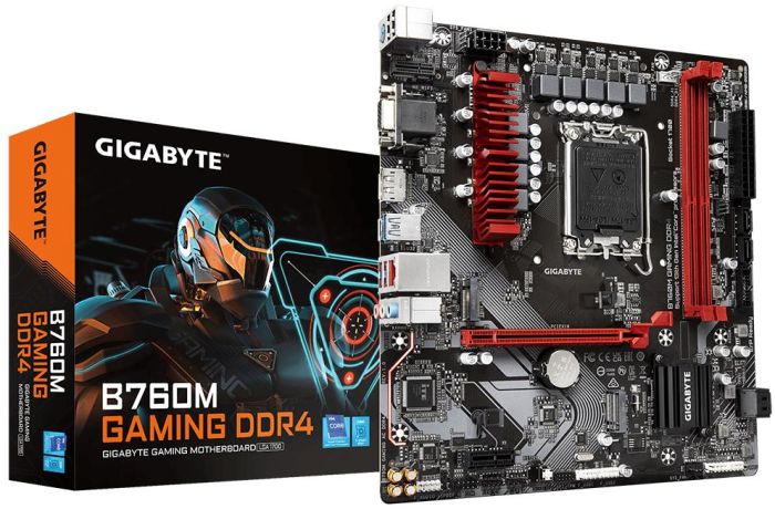 GIGABYTE Motherbard B760M GAMING DDR4 s1700 B760 2xDDR4 HDMI DP mATX