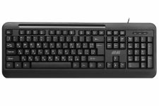 Клавіатура мембранна 2E KM1040 104key, USB-A, EN/UK/RU, чорний