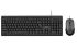 Комплект клавиатура и мышь 2E MK401 USB-A, EN/UK/RU, чёрный
