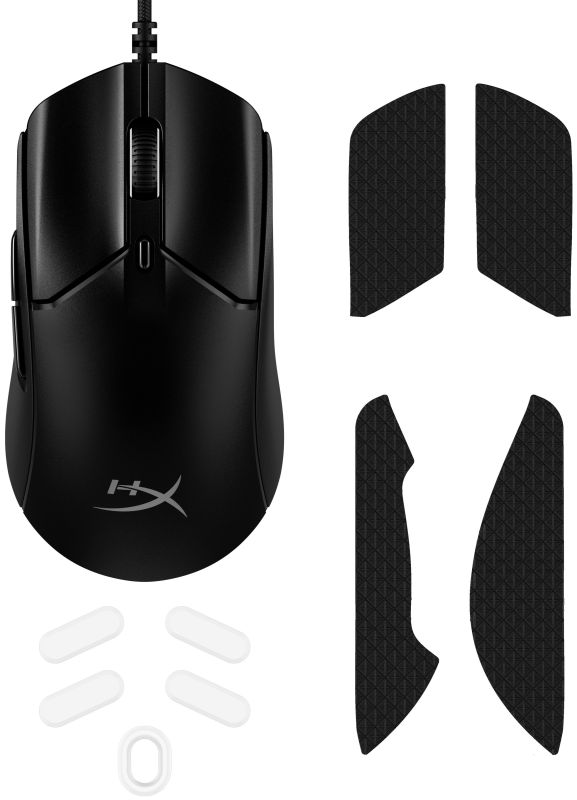 HyperX Mouse Pulsefire Haste 2, RGB, USB-A, USB, black