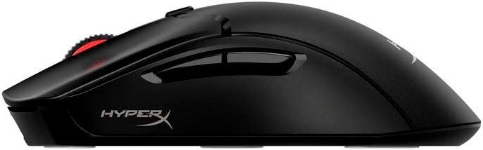 HyperX Mouse Pulsefire Haste 2, RGB, USB-A/WL/BT, black