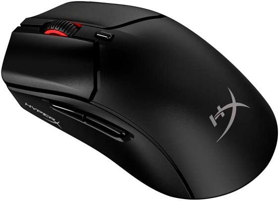 HyperX Mouse Pulsefire Haste 2, RGB, USB-A/WL/BT, black