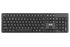 Клавиатура мембранная 2E KS260 106key, WL, EN/UK, чёрный