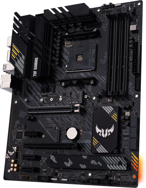 ASUS Motherboard TUF GAMING B550-PLUS sAM4 B550 4xDDR4 M.2 HDMI DP ATX