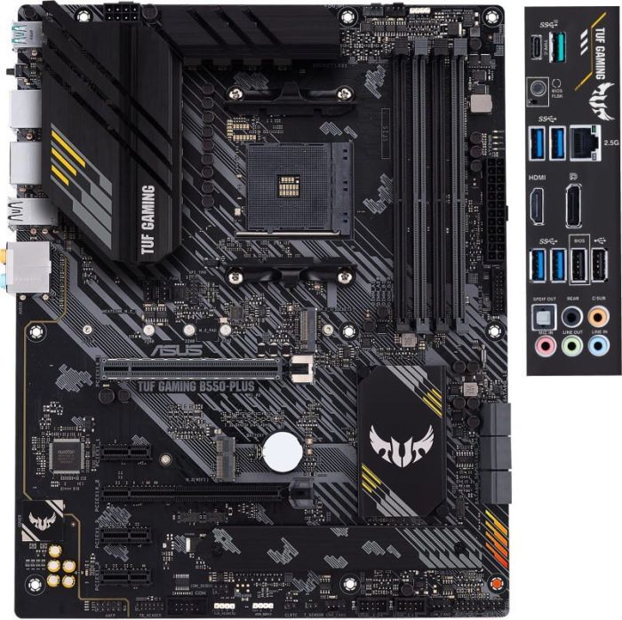 ASUS Motherboard TUF GAMING B550-PLUS sAM4 B550 4xDDR4 M.2 HDMI DP ATX