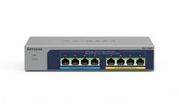 Комутатор NETGEAR MS108UP 8x2.5GE PoE, 230Вт, Некерований