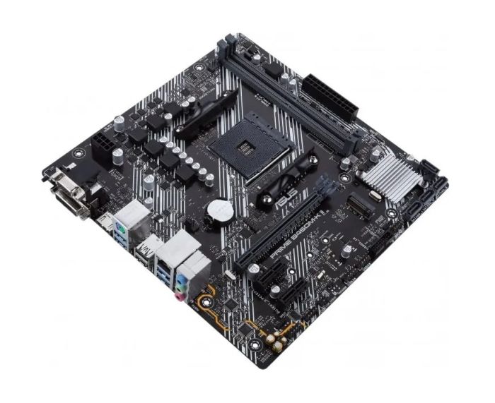 ASUS Motherboard PRIME B450M-K II sAM4 B450 2xDDR4 HDMI DVI D-Sub mATX