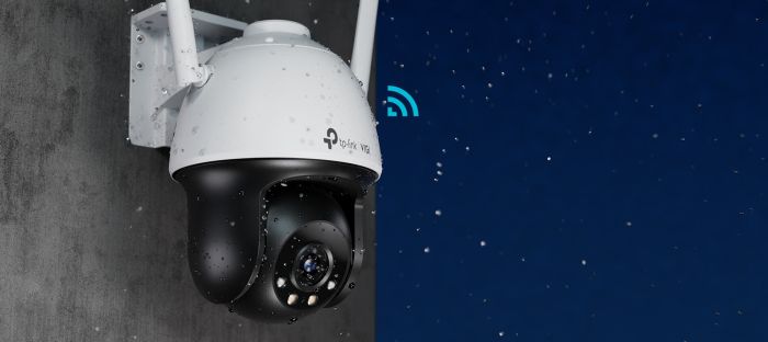 IP-Камера TP-LINK VIGI C540-W-4, PoE, 4Мп, 4 мм, Wi-Fi, H265+, IP66, Dome, цветное ночное видение, наружная