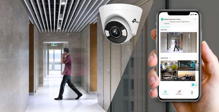 IP-Камера TP-LINK VIGI C440-W-4, PoE, 4Мп, 4 мм, Wi-Fi, H265+, IP66, Turret, кольорове нічне бачення, внутрішня