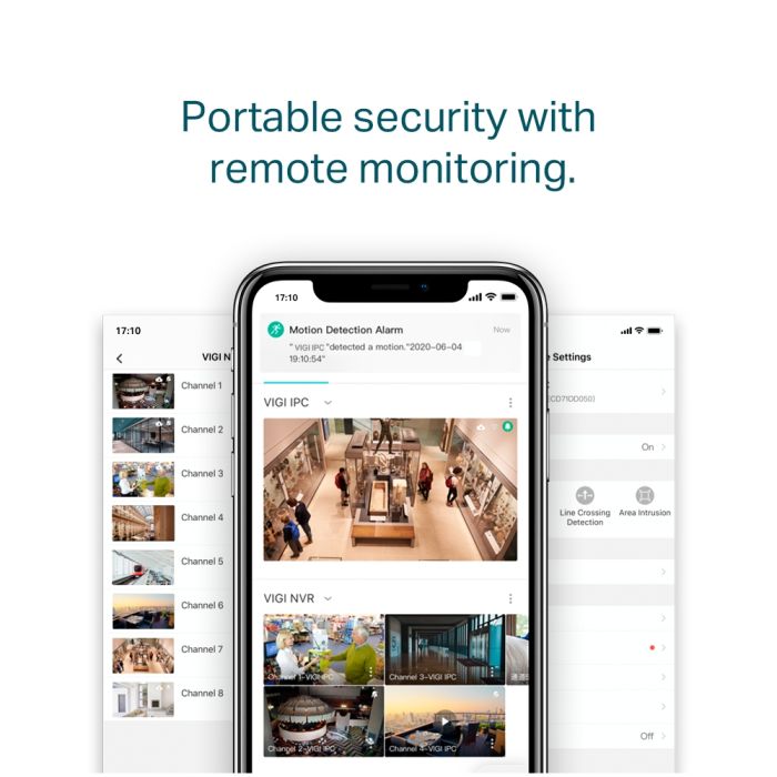 IP-Відеореєстратор TP-LINK VIGI NVR1016H 16 каналів, 2xUSB, H265+, 1xHDD, до 10 ТБ
