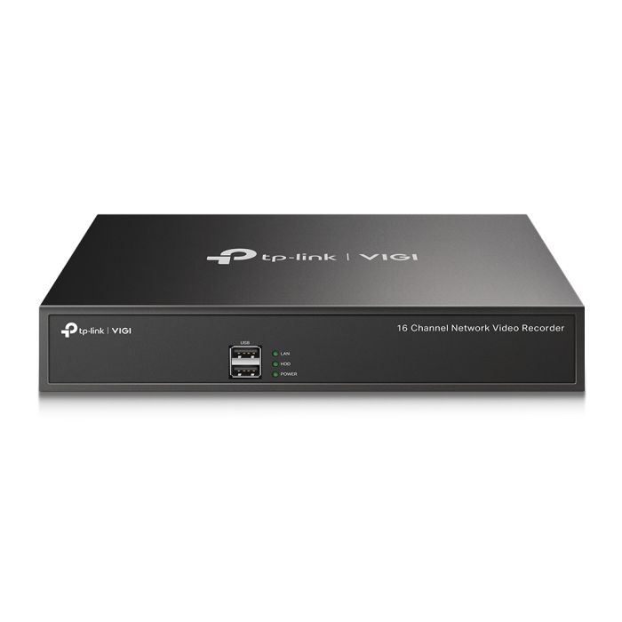 IP-Відеореєстратор TP-LINK VIGI NVR1016H 16 каналів, 2xUSB, H265+, 1xHDD, до 10 ТБ