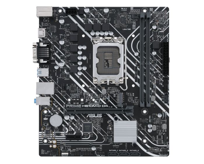 Материнcкая плата ASUS PRIME H610M-D D4 s1700 H610 2xDDR4 M.2 HDMI D-Sub mATX