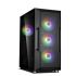Zalman PC case I3 Neo without PSU, 1xUSB3.0, 2xUSB2.0, 4x120mm RGB, VGA 355mm, LCS ready, TG Side Panel, ATX, black