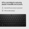 Клавиатура мембранная HP 350 Compact Multi-Device, 78key, BT, EN/UK, чёрный