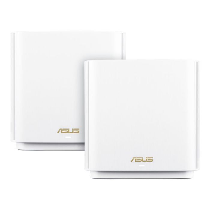 ASUS Router ZenWiFi XT8 v2 AX6600, 3xGE LAN, 1x2.5GE WAN, 1xUSB3.1, 2мод, білий, EU-UK
