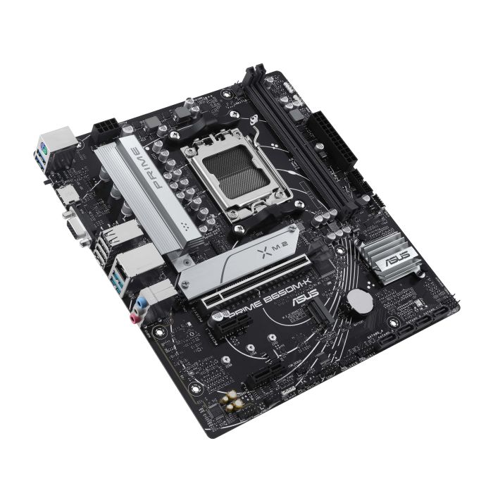 Материнcкая плата ASUS PRIME B650M-K sAM5 B650 2xDDR5 M.2 HDMI D-Sub mATX