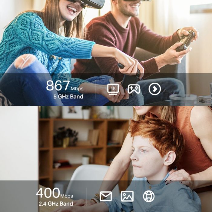 TP-LINK WiFi-adapter Archer T3U nano AC1300, USB