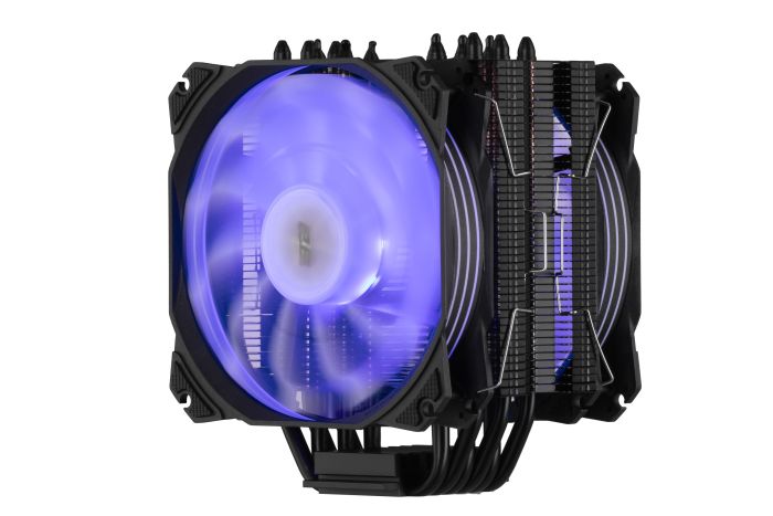 Процессорный кулер 2E GAMING Air Cool AC120D6-ARGB LGA1851, 1700, 1366, 1200, 115x, AM5, AM4, AM3, AM3+, AM2, AM2+, FM2, FM1 4pin PWM, 3pin +5VARGB TDP 200W