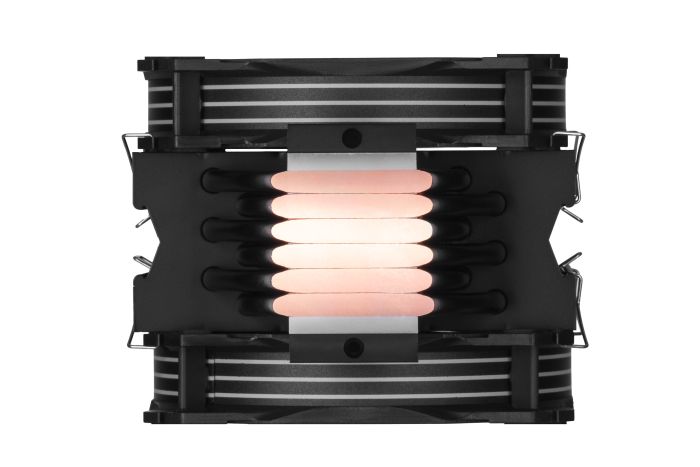 Процессорный кулер 2E GAMING Air Cool AC120D6-ARGB LGA1851, 1700, 1366, 1200, 115x, AM5, AM4, AM3, AM3+, AM2, AM2+, FM2, FM1 4pin PWM, 3pin +5VARGB TDP 200W