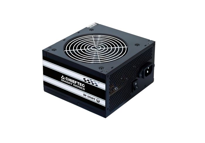 Блок питания CHIEFTEC Smart  (600W), >85%, 120мм, 1xMB 24pin(20+4), 1xCPU 8pin(4+4), 2xMolex, 4xSATA, 2xPCIe 8pin(6+2)