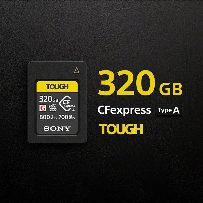 Карта памяти Sony CFexpress Type A 320GB R800/W700MB/s Tough