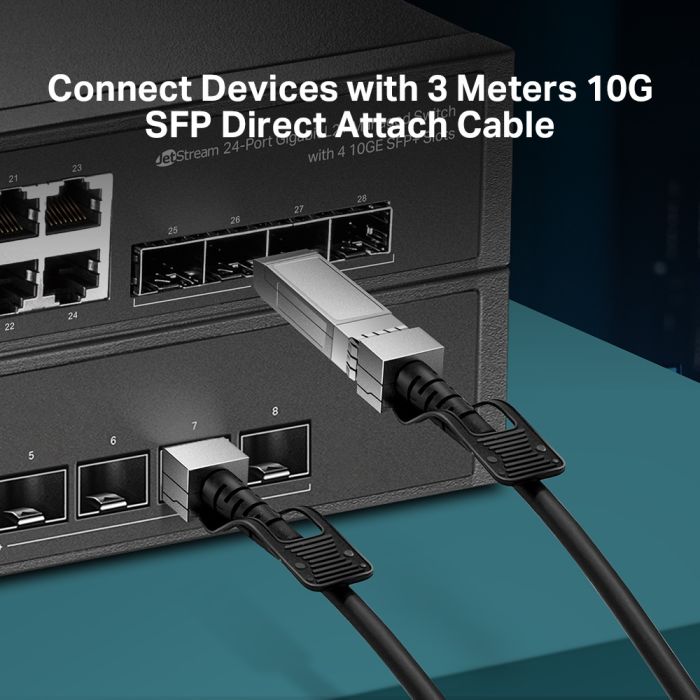 Кабель TP-LINK Direct Attach SFP+ Cable for_10 Gigabit connections Up to 3m