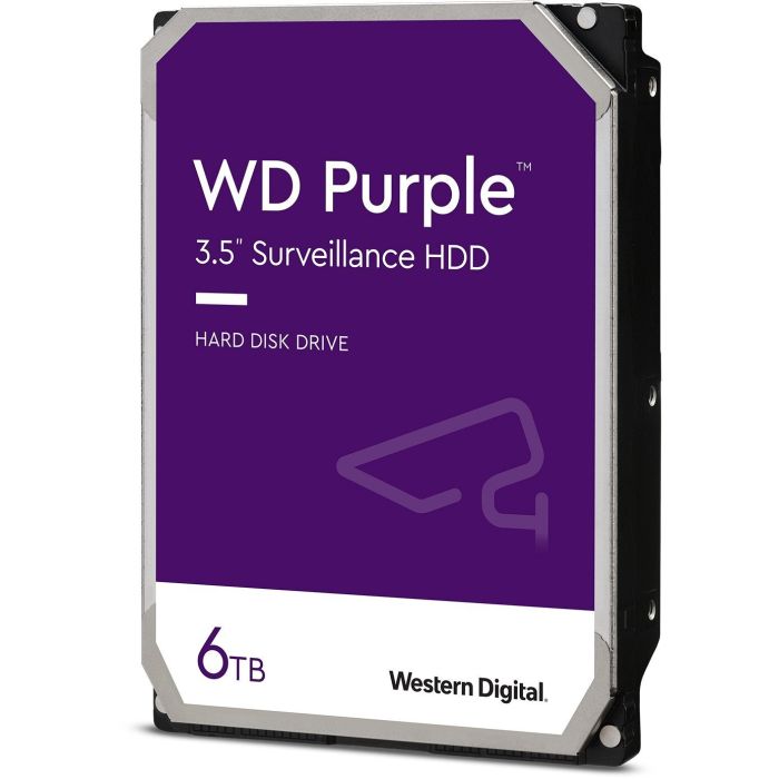 Жесткий диск WD  6TB 3.5" 256MB SATA Purple Surveillance