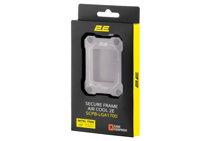 Контактная рамка для процессора GAMING Air Cool SCPB-LGA1700 Aluminum чёрный
