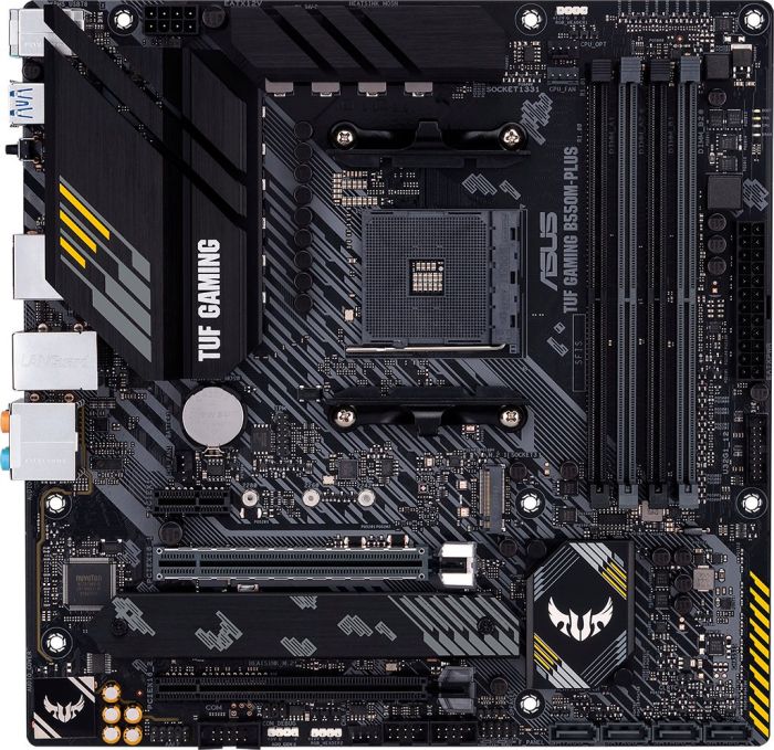 ASUS Motherboard TUF GAMING B550M-PLUS sAM4  B550 4xDDR4 M.2 HDMI DP mATX