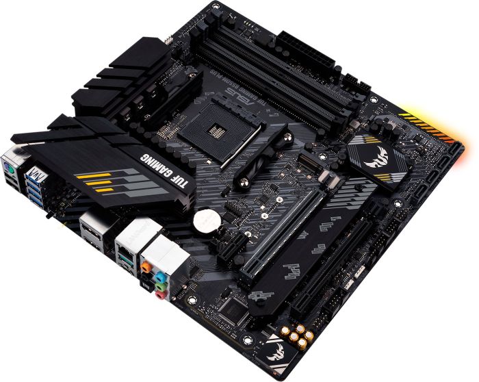 ASUS Motherboard TUF GAMING B550M-PLUS sAM4  B550 4xDDR4 M.2 HDMI DP mATX