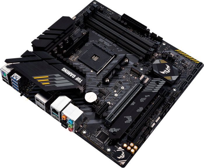 ASUS Motherboard TUF GAMING B550M-PLUS sAM4  B550 4xDDR4 M.2 HDMI DP mATX