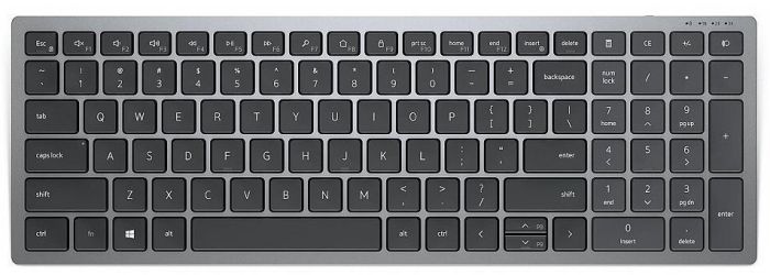 Клавиатура Dell Compact Multi-Device Wireless Keyboard - KB740 - Russian
(QWERTY)