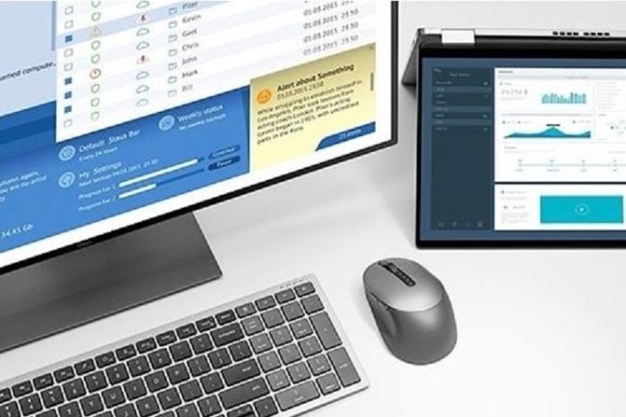 Клавиатура Dell Compact Multi-Device Wireless Keyboard - KB740 - Russian
(QWERTY)