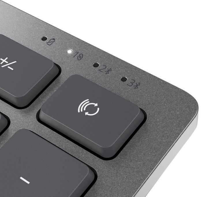 Клавиатура Dell Compact Multi-Device Wireless Keyboard - KB740 - Russian
(QWERTY)