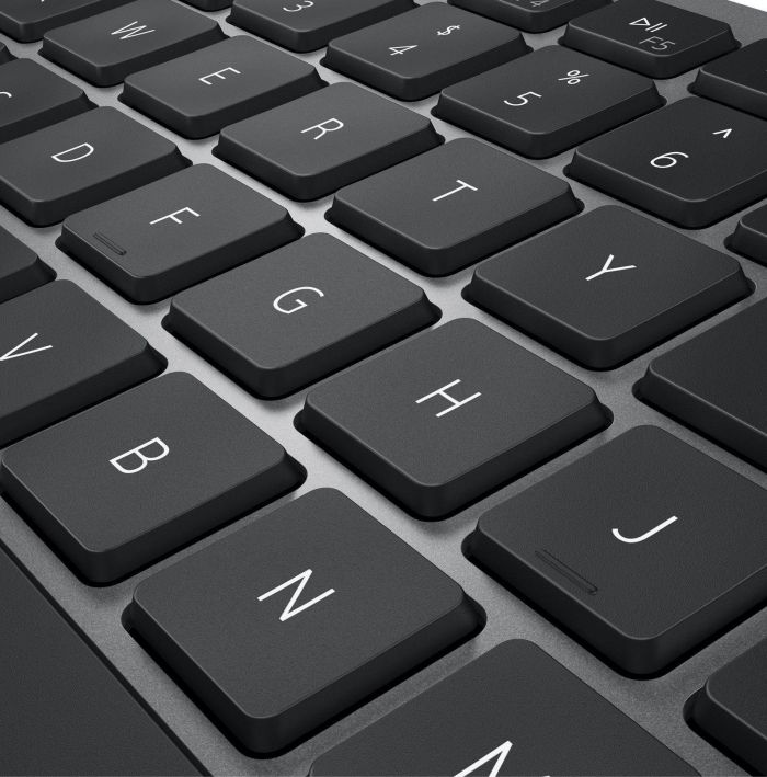 Клавиатура Dell Compact Multi-Device Wireless Keyboard - KB740 - Russian
(QWERTY)