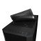 CHIEFTEC PC Case Elox AS-01B, w/o PSU, 2xUSB3.2, 1xUSB2.0, 1x120mm Fan, Sound insulated panels, VGA 320mm, LCS ready, ATX, Black