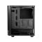 CHIEFTEC PC Case Elox AS-01B, w/o PSU, 2xUSB3.2, 1xUSB2.0, 1x120mm Fan, Sound insulated panels, VGA 320mm, LCS ready, ATX, Black