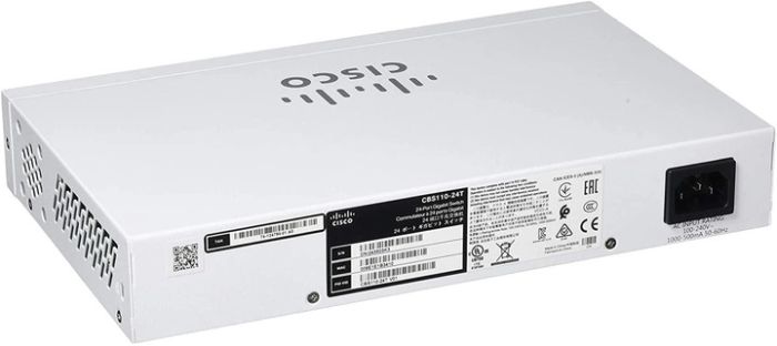 Коммутатор Cisco CBS110 24xGE, 2x1G SFP Shared, Unmanaged