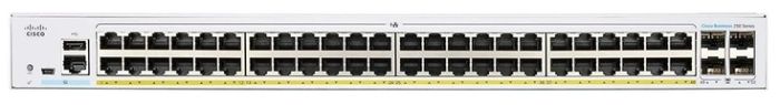 Коммутатор Cisco CBS220 48хGE, PoE, 4x1G SFP, Smart