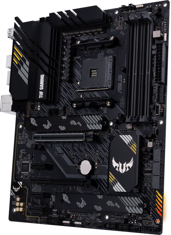 Материнcкая плата ASUS TUF GAMING B550-PRO sAM4 B550 4xDDR4 M.2 HDMI DP ATX