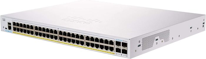 Cisco Switch CBS250 48xGE, PoE, 4x1G SFP, Smart