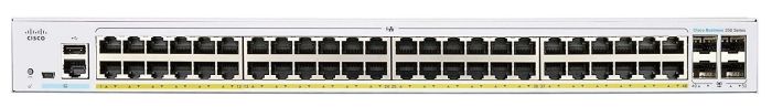 Cisco Switch CBS250 48xGE, PoE, 4x1G SFP, Smart