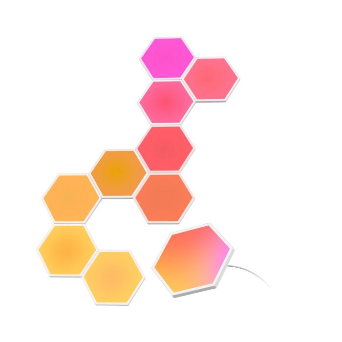 Набор настенных светильников Govee H6061 Glide Hexa Light Panels 10шт RGB Белый